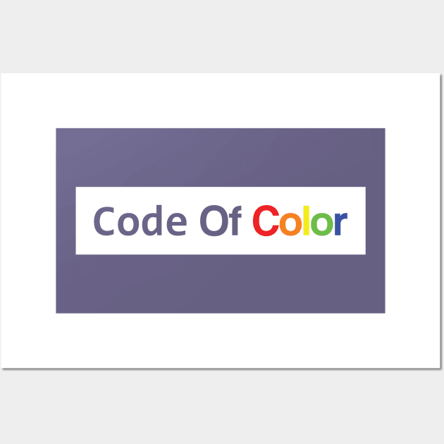 Code of Color: Rainbow Diversity Edition II Wall Art by IdeationLab